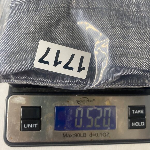 Loft Blue Linen-Blend Skirt Womens Size 8 Gray Knee Length Coastal - Picture 7 of 7